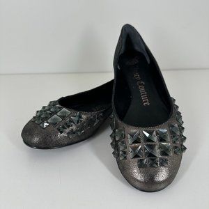 Juicy Couture Alex Rhinestone Ballet Flat | 6.5